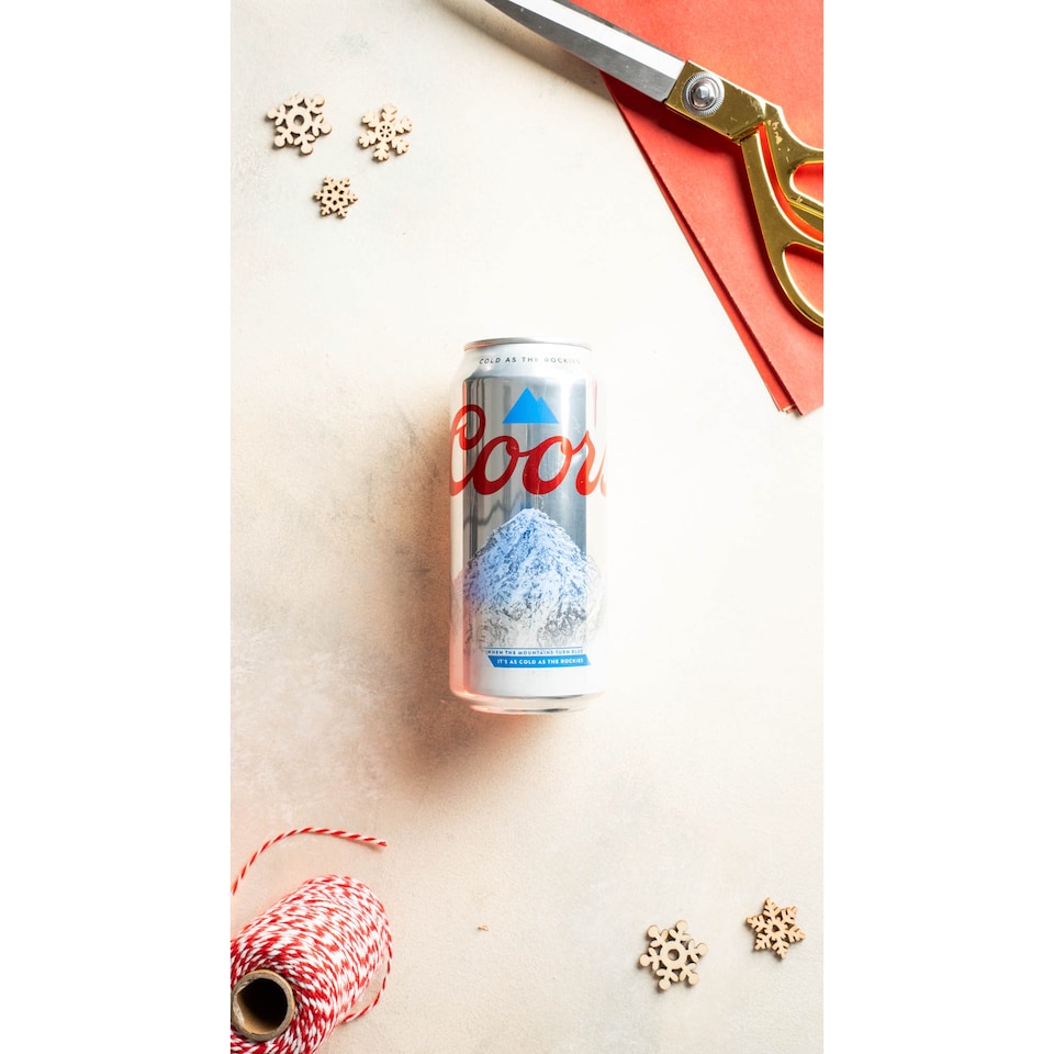 image 1 of Coors Lager Beer Can 4 x 568ml