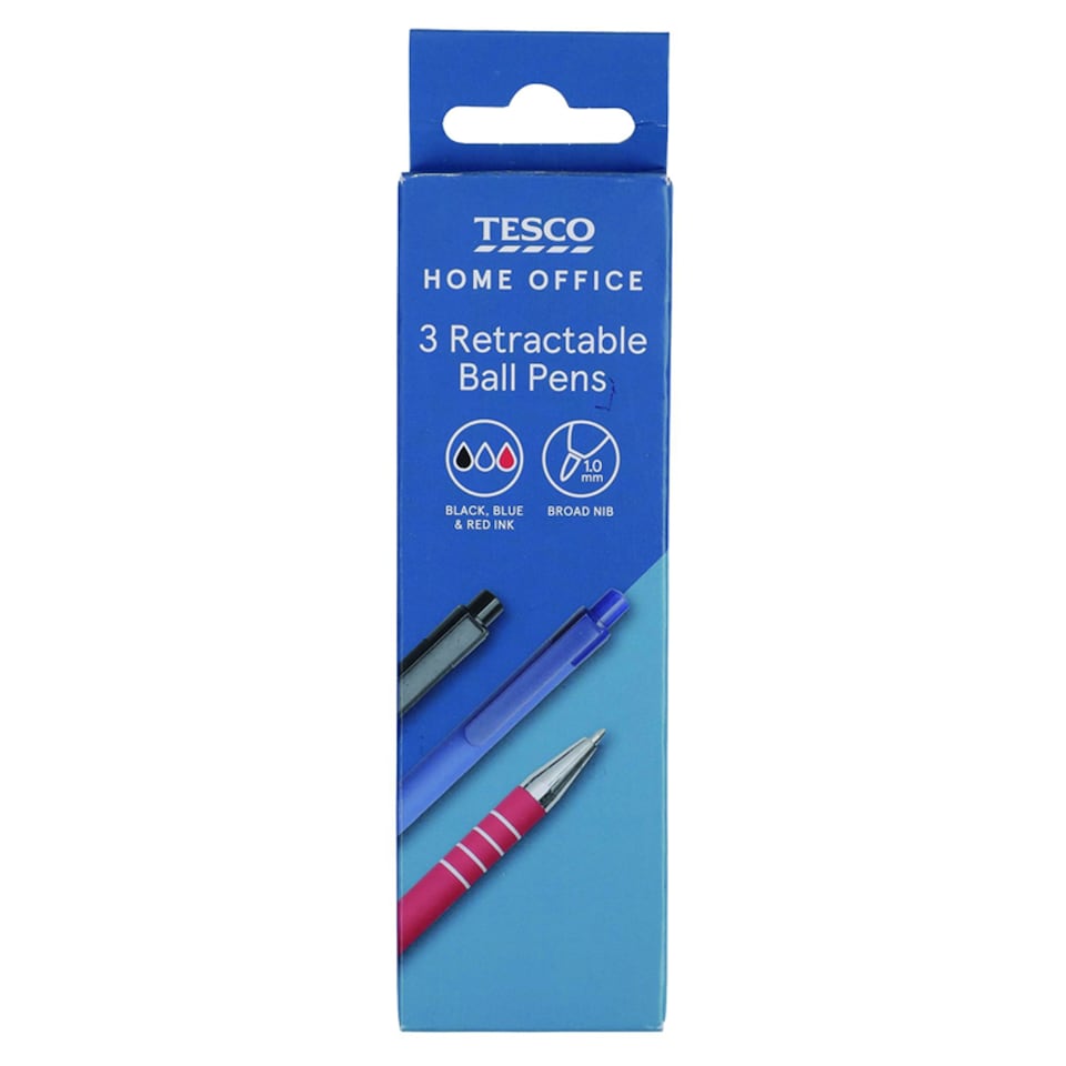 Tesco Home Office golyóstoll 3 db
