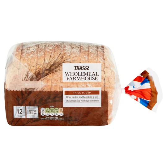 Tesco Wholemeal Bread 440g Tesco Groceries