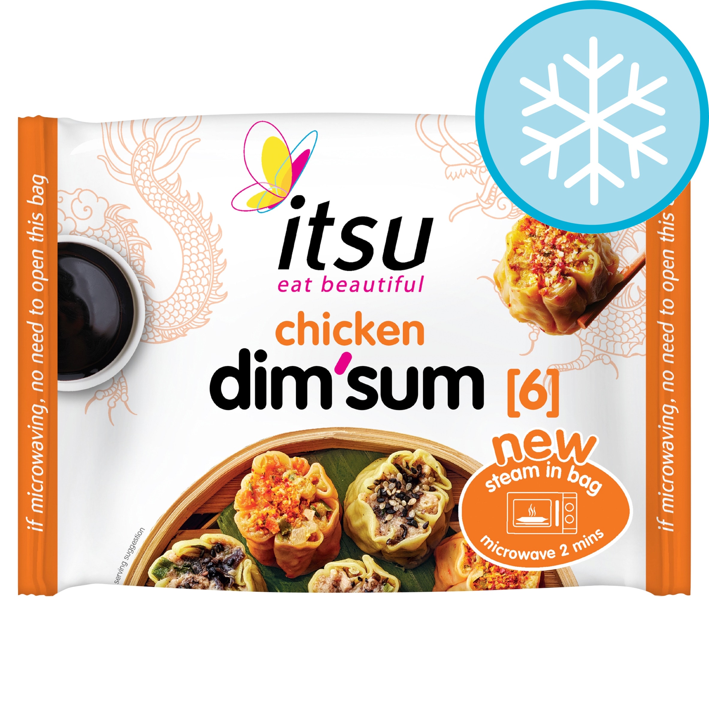 itsu 6 chicken dim sum 168g