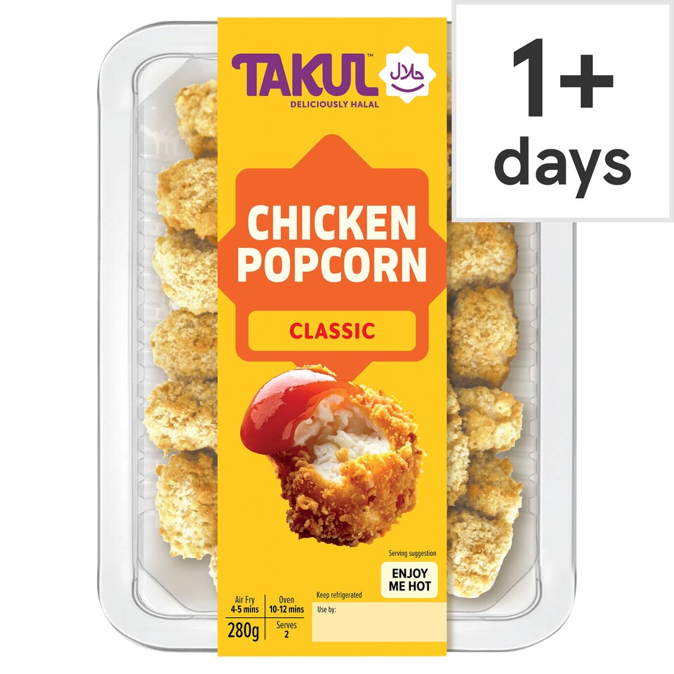 Takul Deliciously Halal Classic Chicken Popcorn 280g