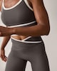 image 5 of F&F Active ULTRSTRETCH Contrast Cropped Vest in Grey