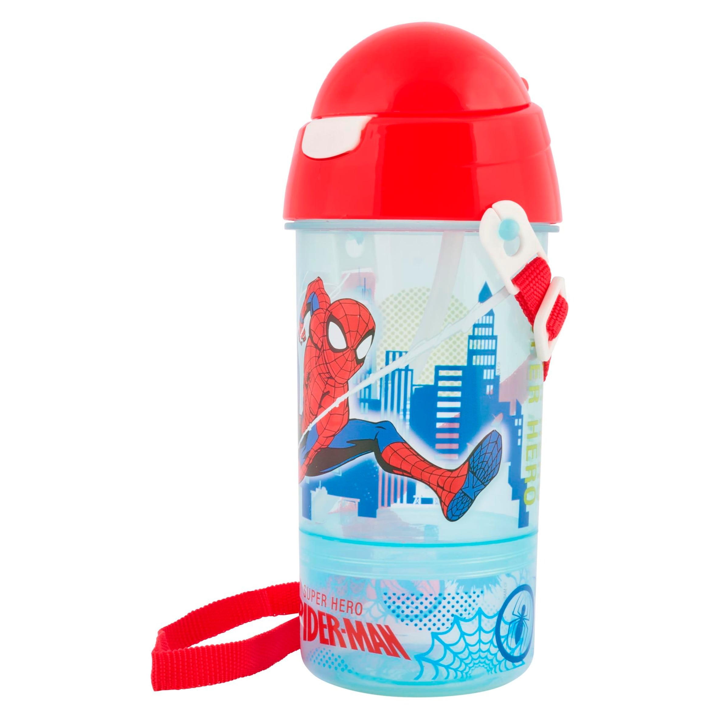 Spider-Man 2 in 1 Sip & Snack Water Bottle & Canteen