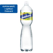 Poděbradka Jemně perlivá s příchutí citrus mix 1,5l
