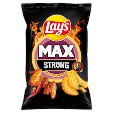 Lay's Max Strong Hot Chicken Wings Flavoured 120 g