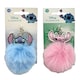 image 1 of Disney Stitch & Angel Fluffy Keyring Assortment Christmas Gift