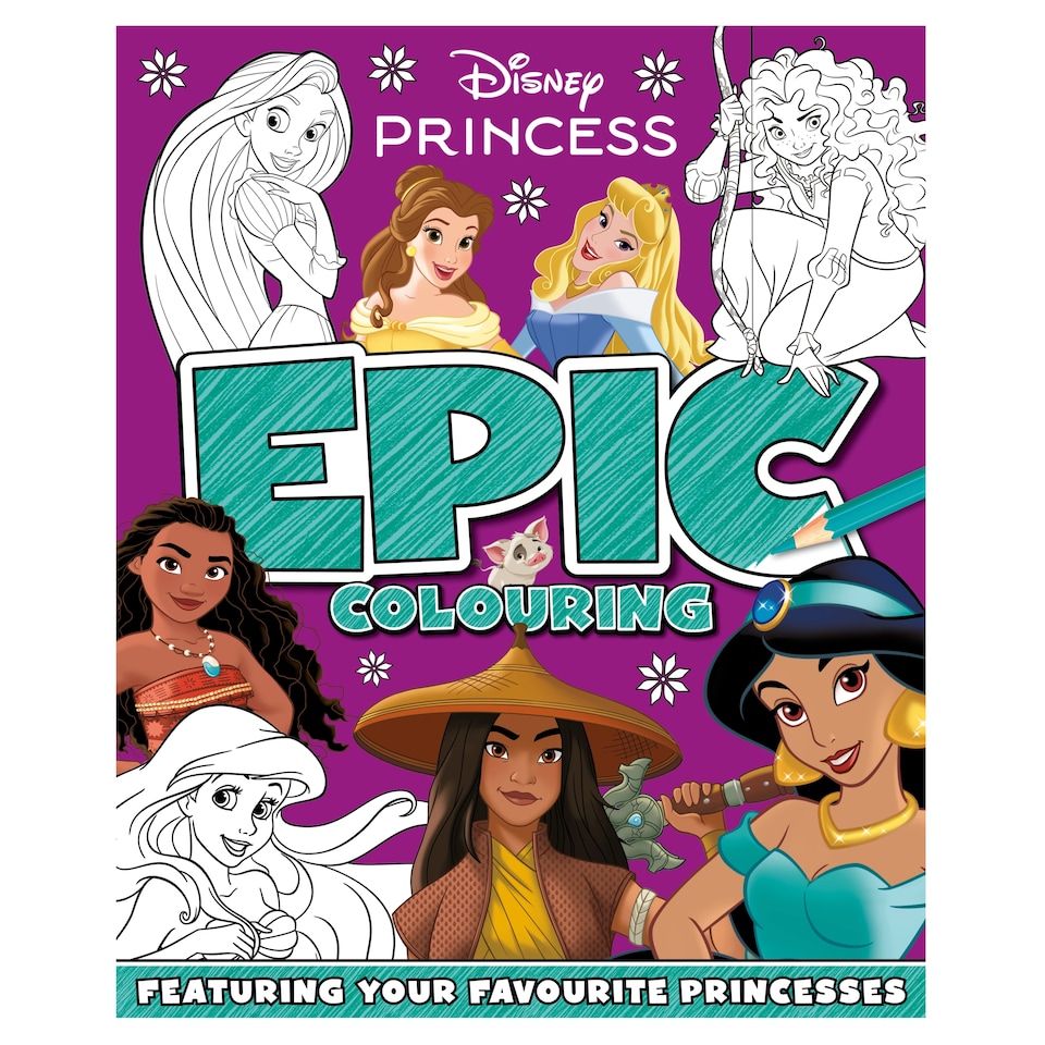 image 1 of Disney Epic Colouring Book