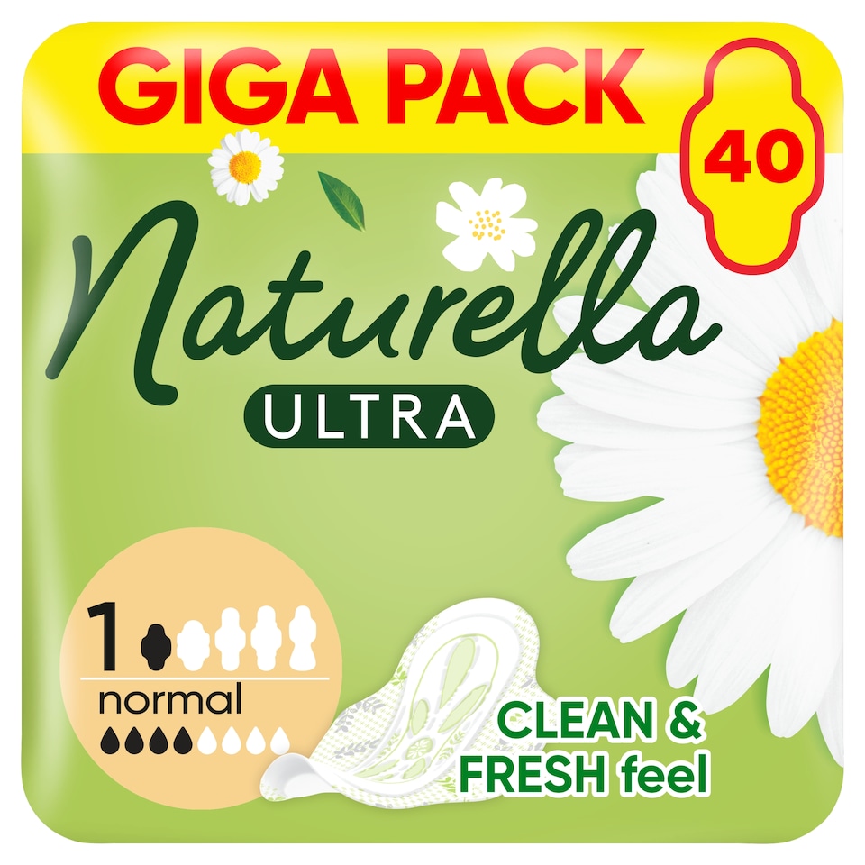 image 1 of Naturella Ultra Szárnyas Betét, Normal (1-es méret) Méret, 40 db