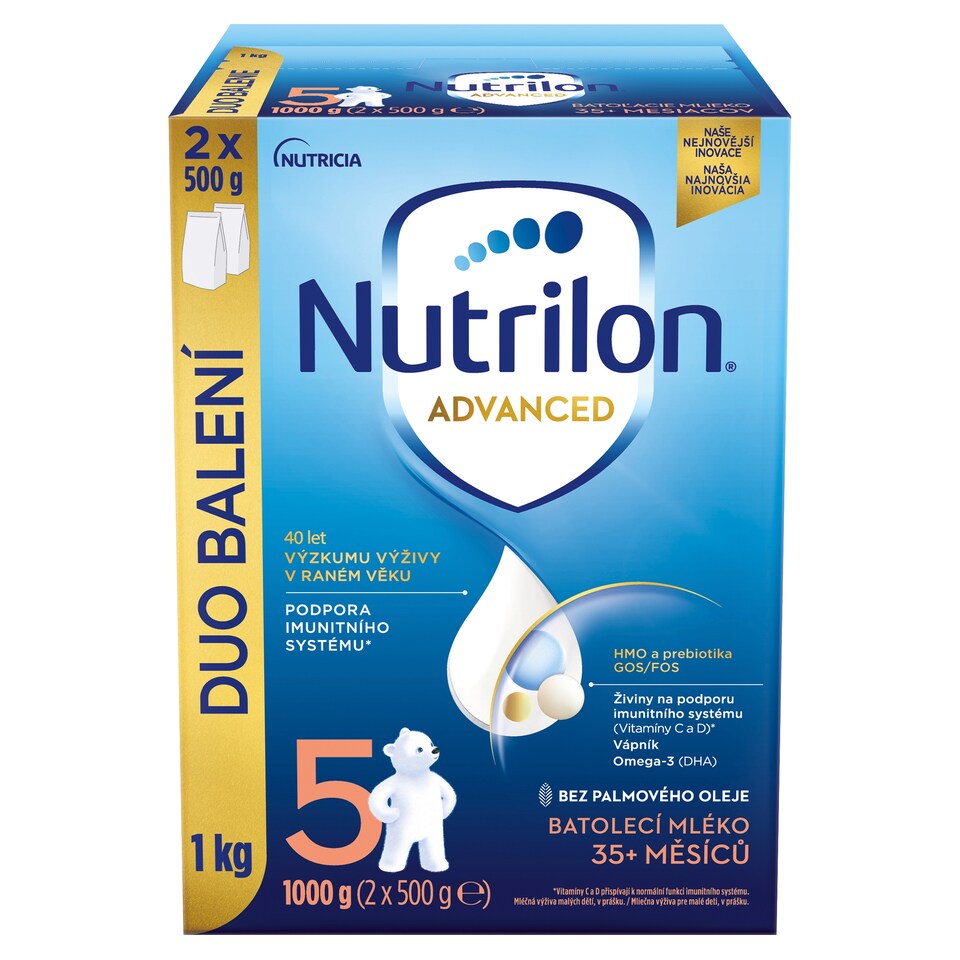 obrázok 1 z Nutrilon 5 Advanced batoľacie mlieko od uk. 35. mesiaca 1000 g