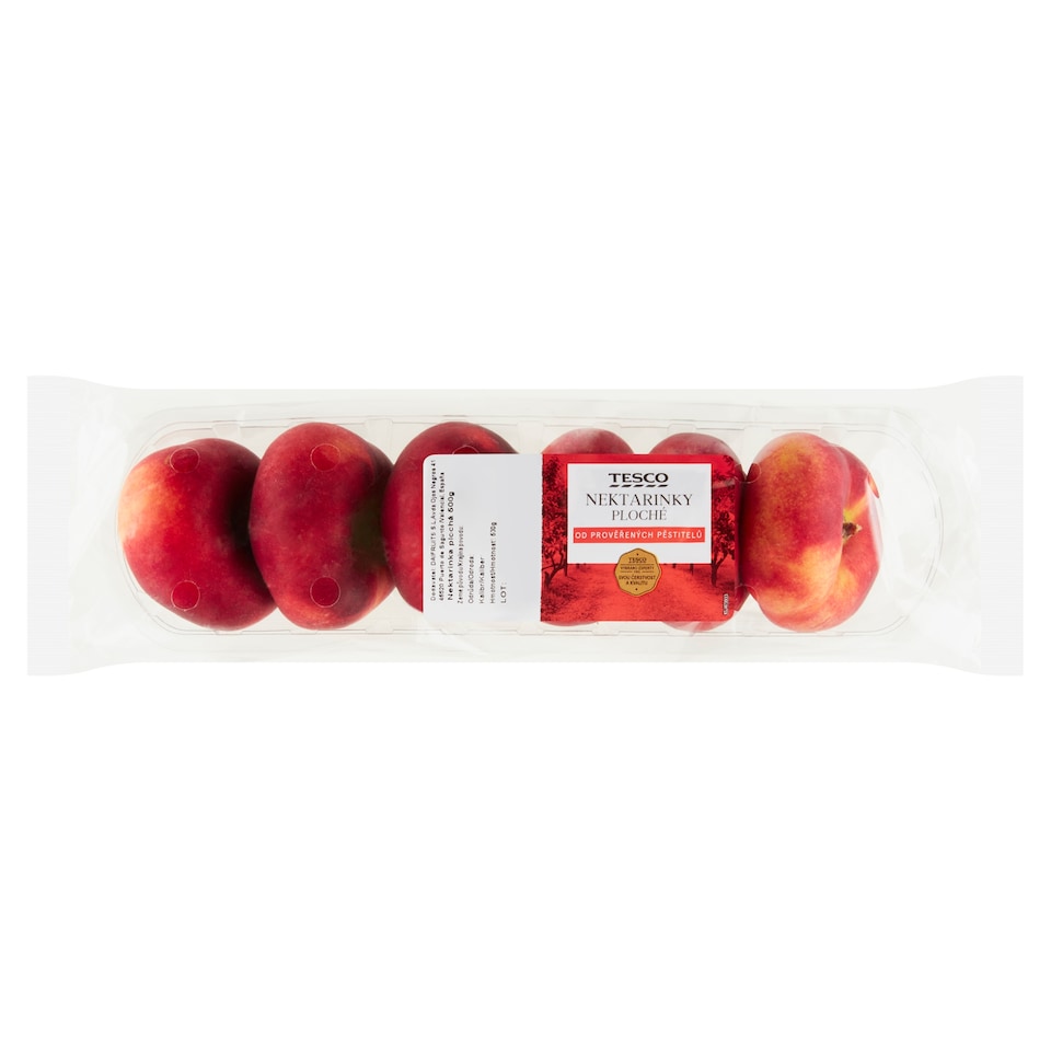 Tesco Nektarinky ploché 500g
