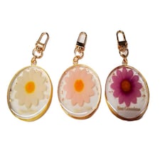 Bayswood Pressed Flower Mother's Day Keyring Assortment