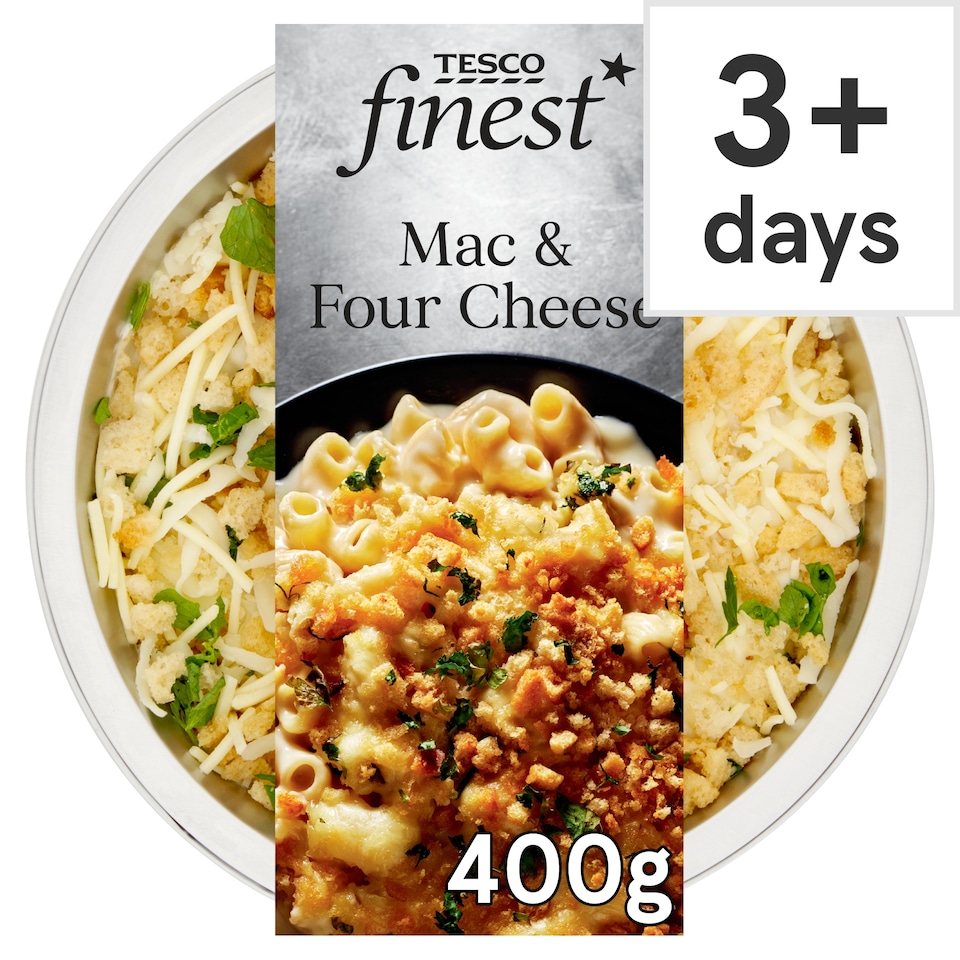 Tesco Finest Mac & Four Cheese 400g