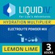 image 1 of Liquid I.V. Hydration Multiplier Electrolyte Powder Mix Lemon Lime 3x16g
