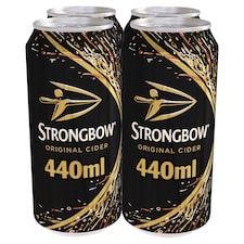 Strongbow Apple Cider 4X440ml Can