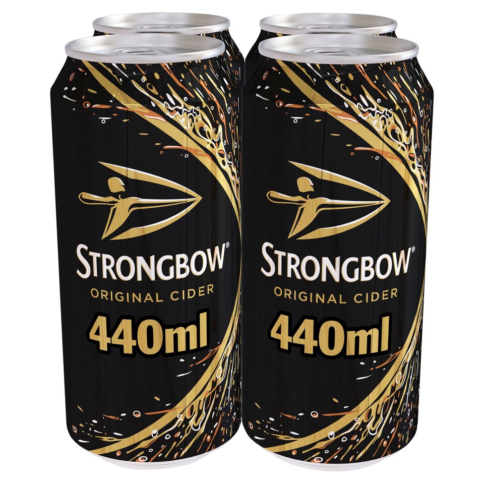 Strongbow Apple Cider 4X440ml Can
