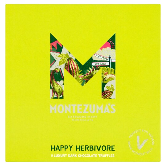 Montezumas Happy Herbivora Truffle Collection 85G
