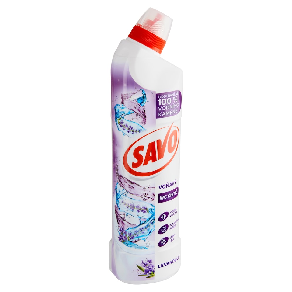 Obrázek 1 pro produkt Savo WC čistič levandule 750ml
