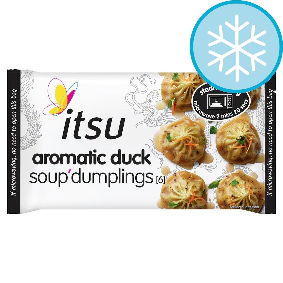image 1 of itsu 6 aromatic duck soup dumplings 168g