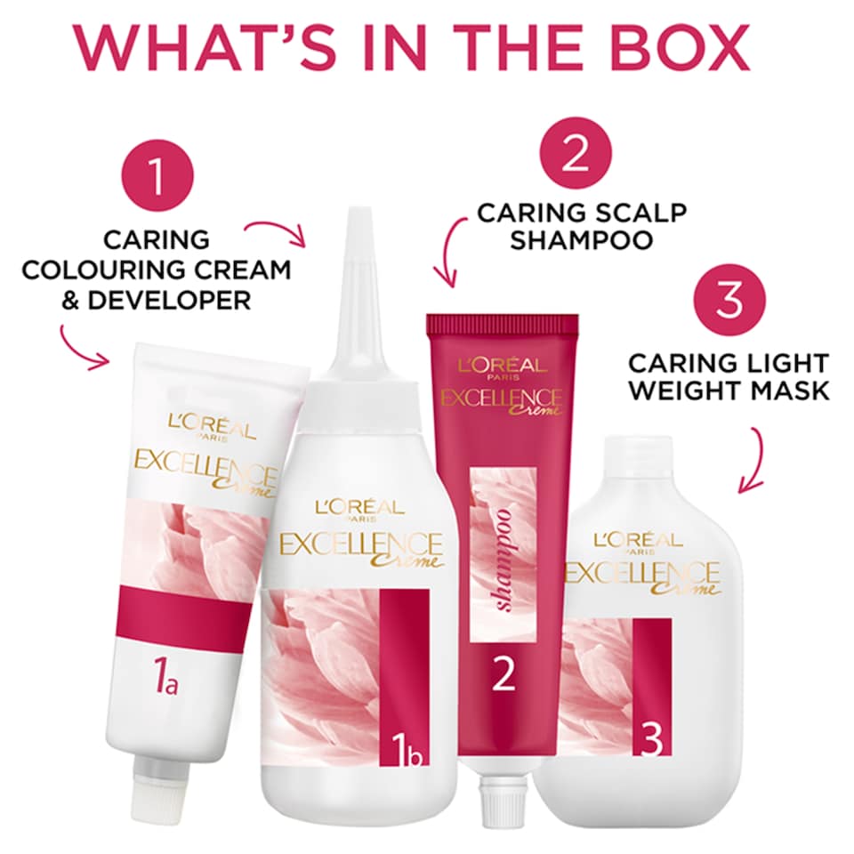 image 1 of L'Oreal Paris Excellence 3 Ultra Light Ash Blonde Permanent Hair Dye