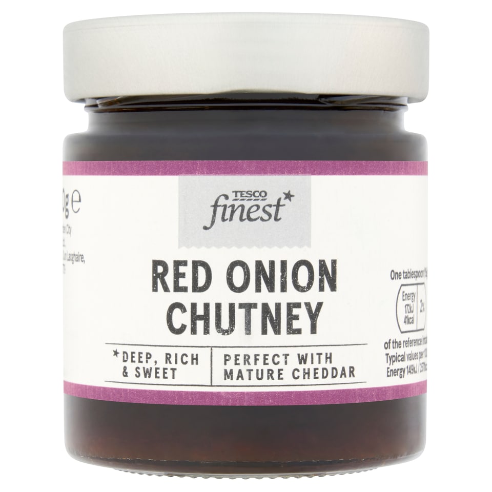 Tesco Finest Red Onion Chutney 230G