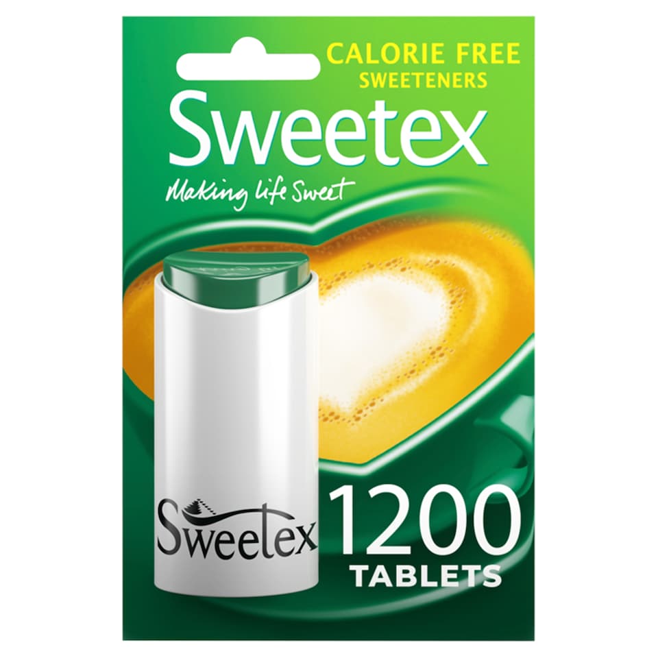image 1 of Sweetex Calorie Free Sweetener Tablets 1200 Pack