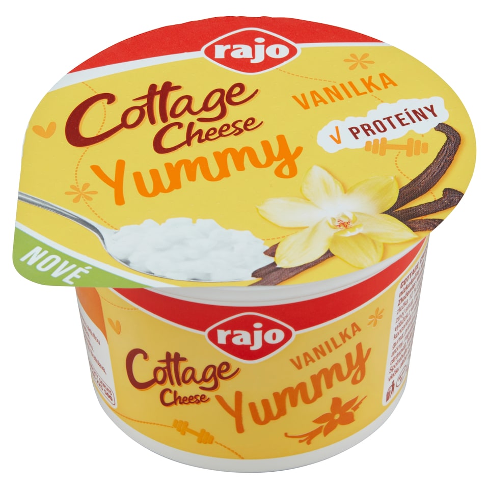 obrázok 1 z Rajo Cottage Cheese Yummy vanilka 180 g