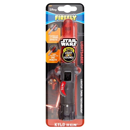 Disney starwars Kylo Ren Lightup Flashing T/Brush