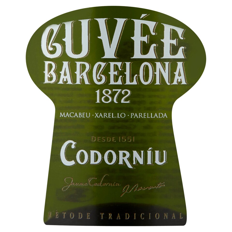 image 1 of CODORNIU CUVEE BARCELONA CAVA 75CL