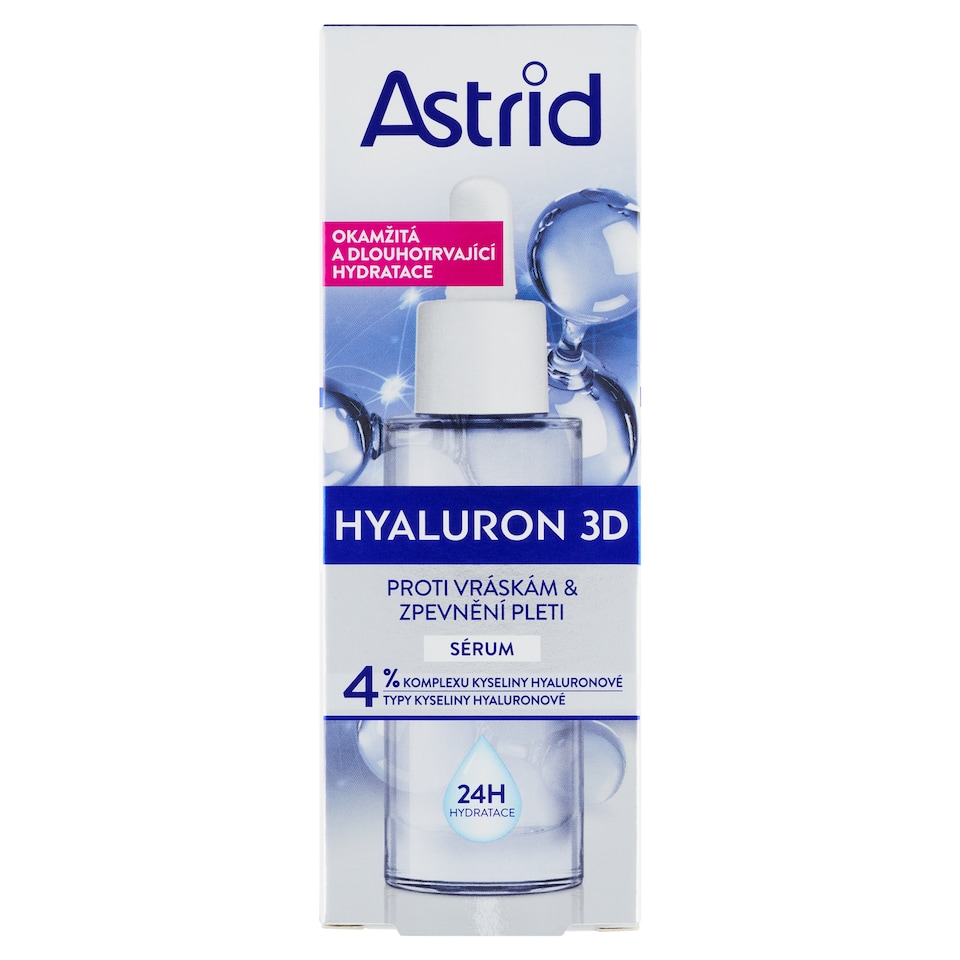 obrázok 1 z Astrid Hyaluron 3D Protivráskové a spevňujúce sérum 30 ml
