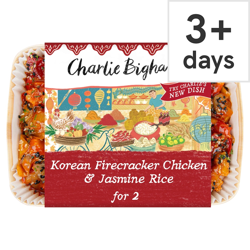 Charlie Bigham's Korean Firecracker Chicken & Jasmine Rice 750g