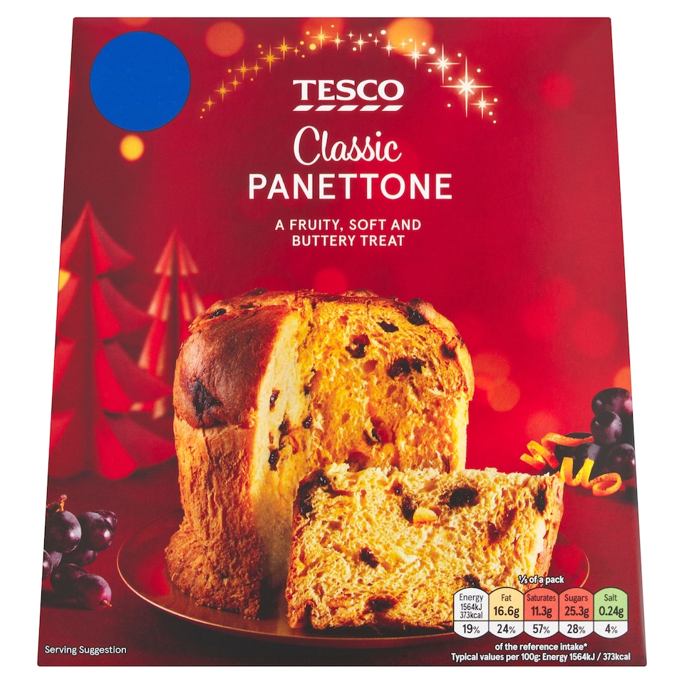 Tesco Core Classic Butter Panettone 500g 