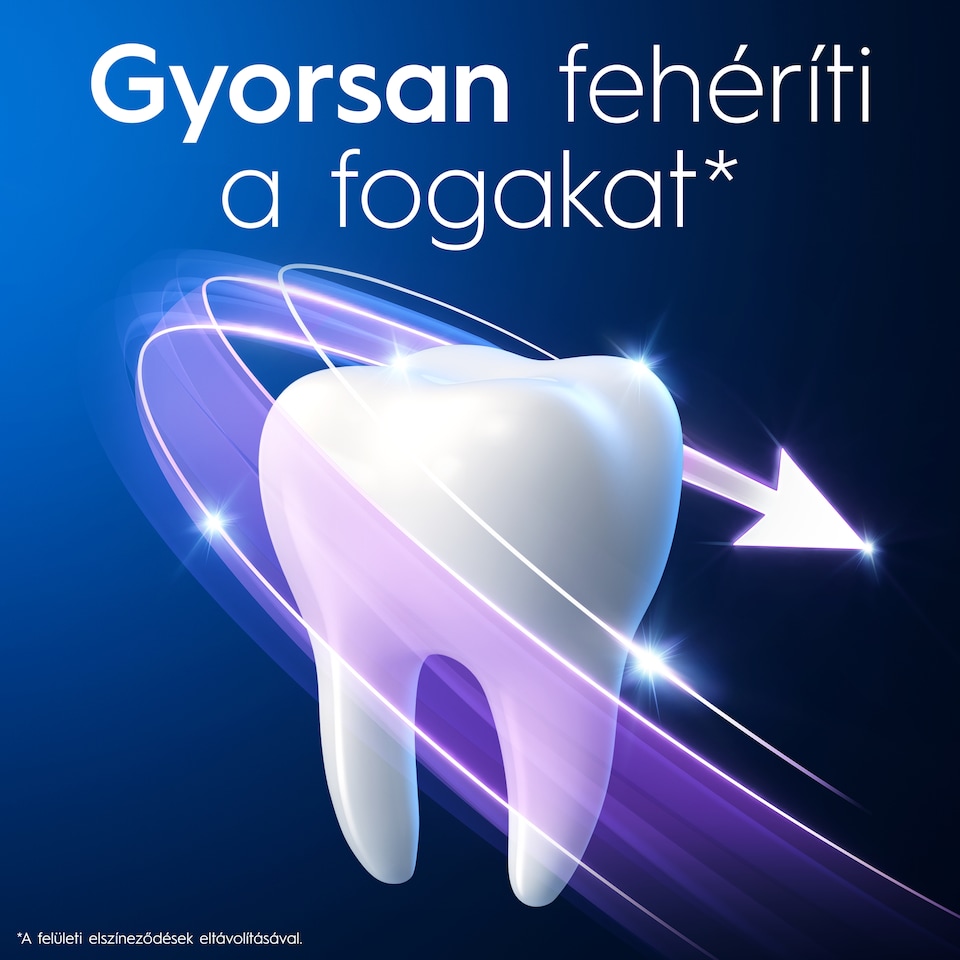 Oral-B 3D White Advanced Luxe Perfection Fogkrém, Hűsítő borsmenta 75 ml 1. kép