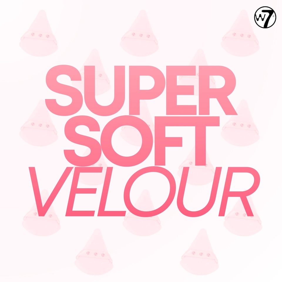 image 1 of W7 Precision Velour Powder Puff