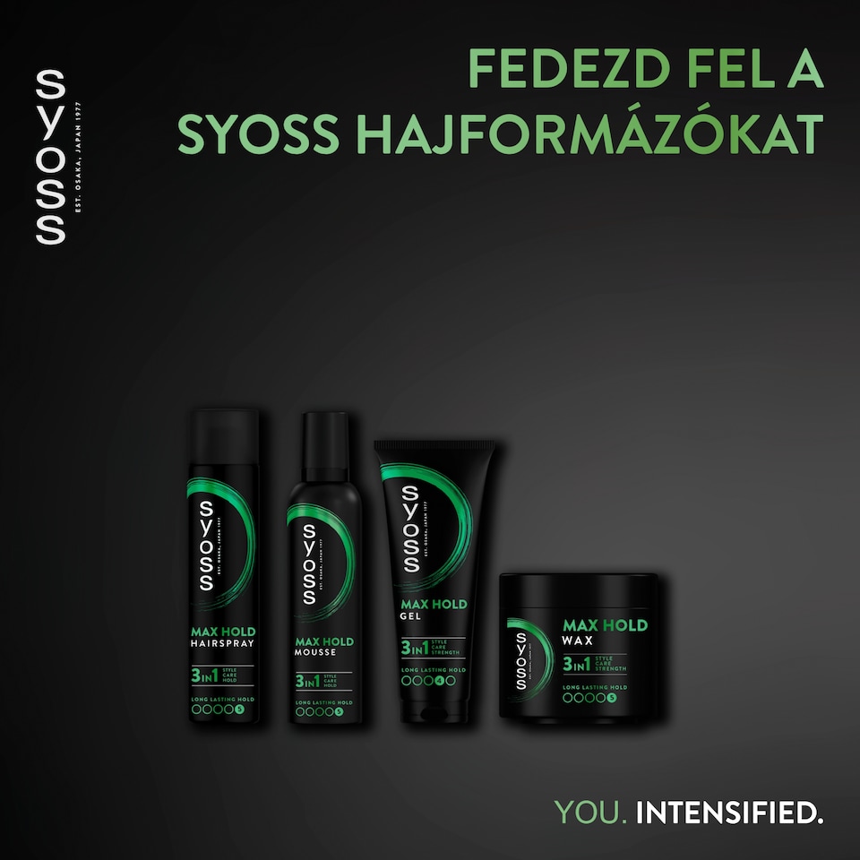 image 1 of Syoss Max Hold 3in1 Gel 250 ml