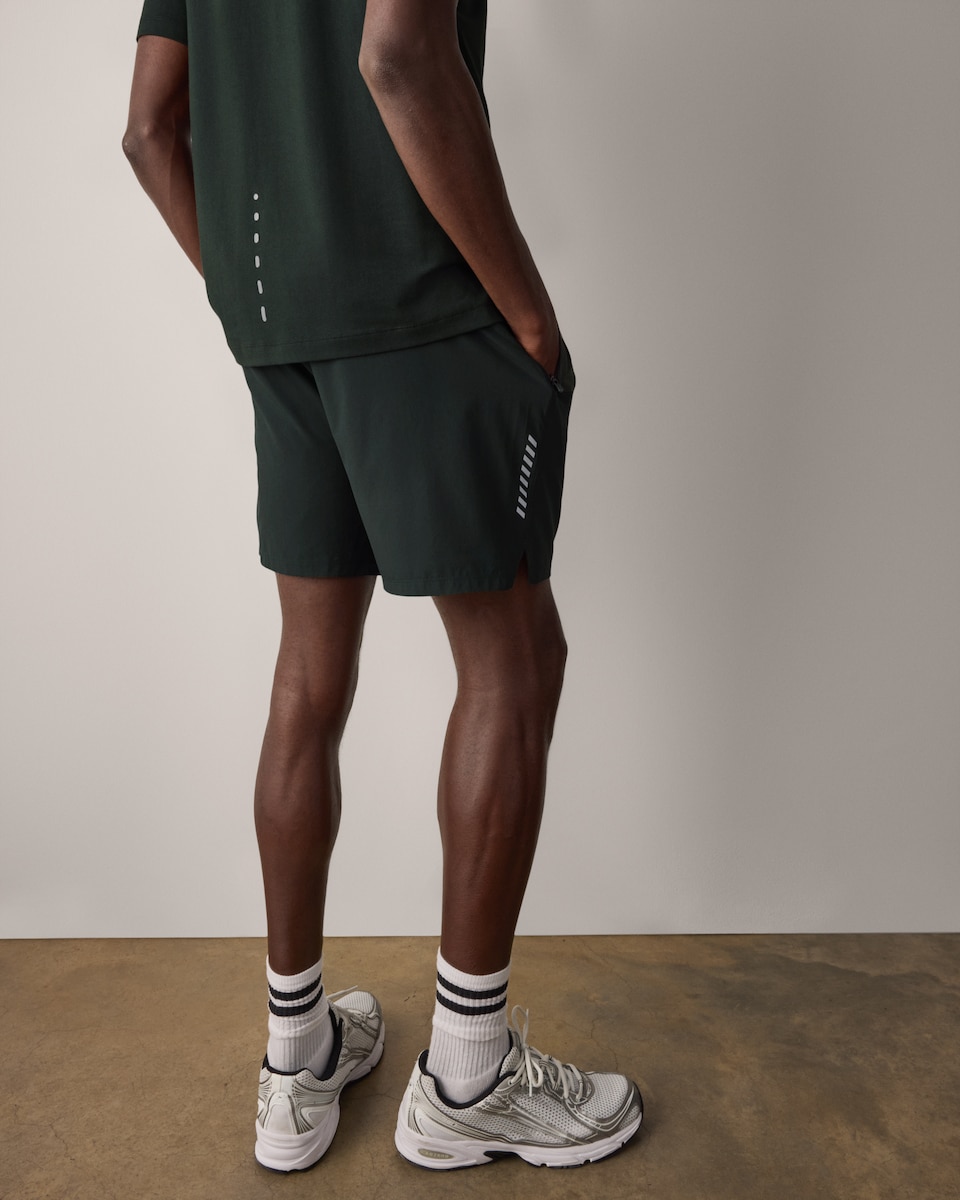 image 1 of F&F Active ULTRARUN 2 in 1 Shorts in Green