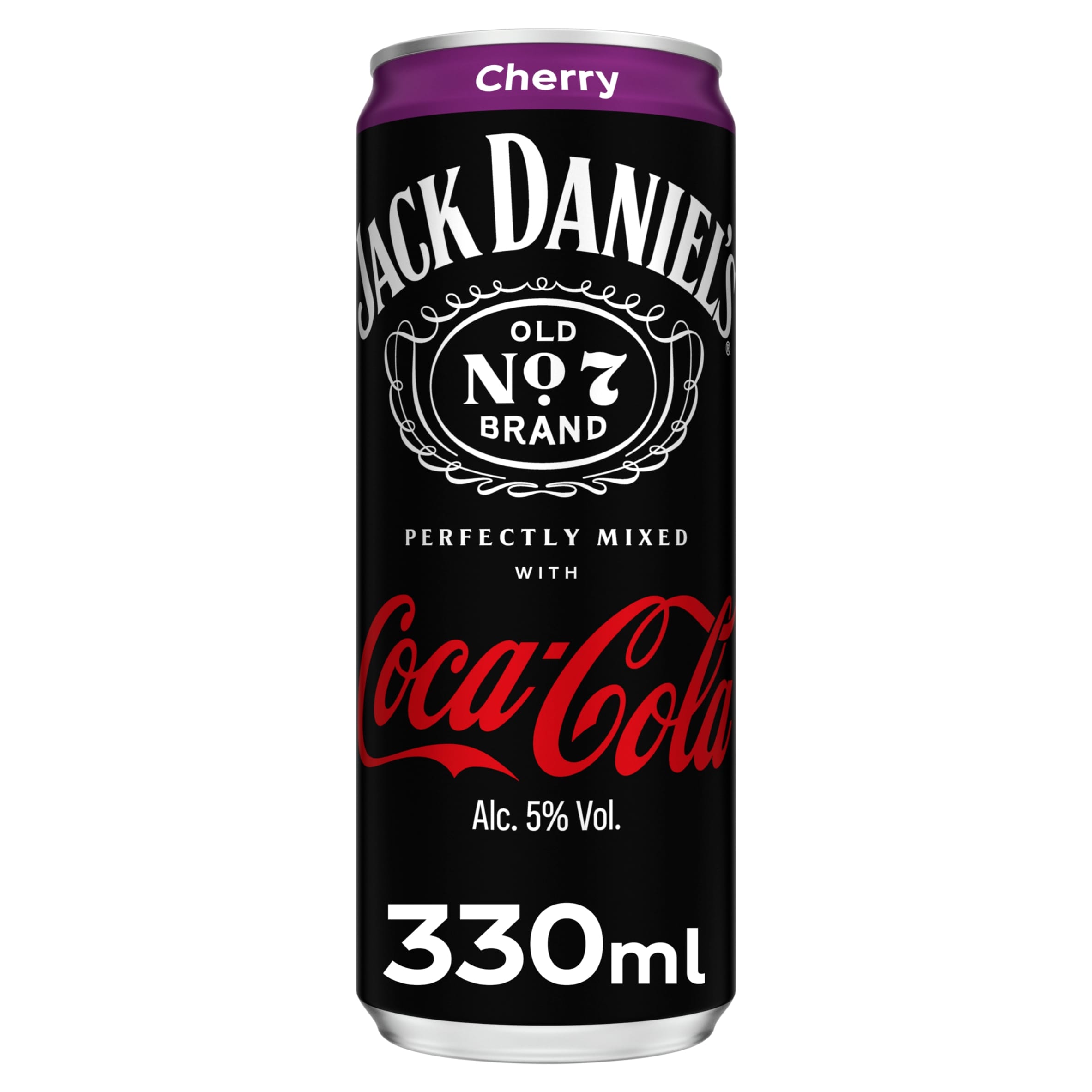 Jack Daniels & Coca-Cola Cherry 330ml Can