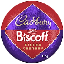 Cadbury Lotus Biscoff Filled Centres 33.5g