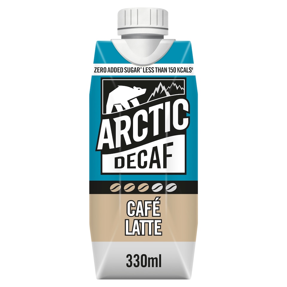 Arctic Coffee Decaf Cafe Latte Decaffeinated 330ml
