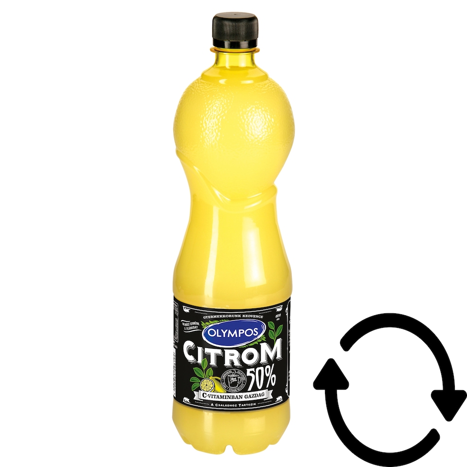 Olympos citrom ízesítő 50% citromlé tartalommal 1 l
