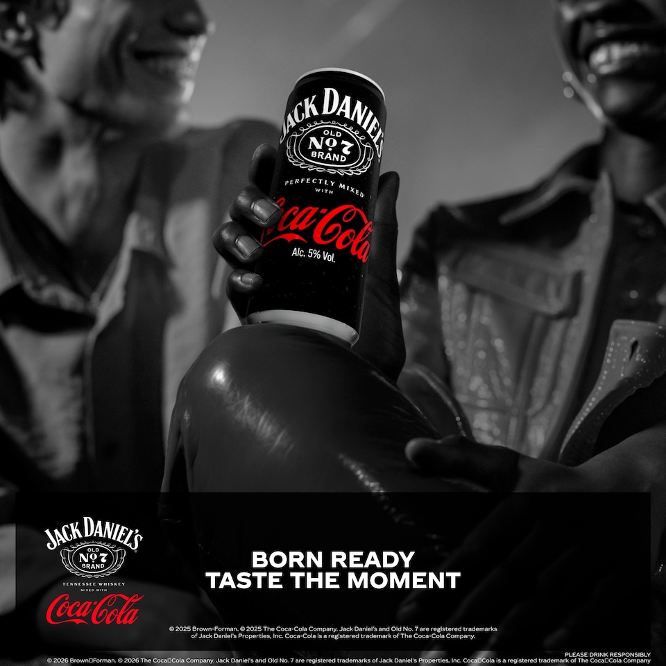image 1 of Jack Daniel's Whiskey & Coca-Cola 330Ml