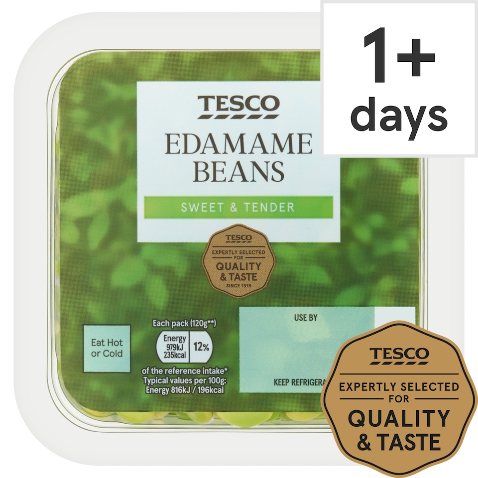 Tesco Edamame Beans 150G