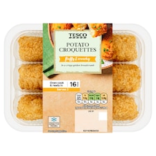 Tesco Potato Croquettes 220g 