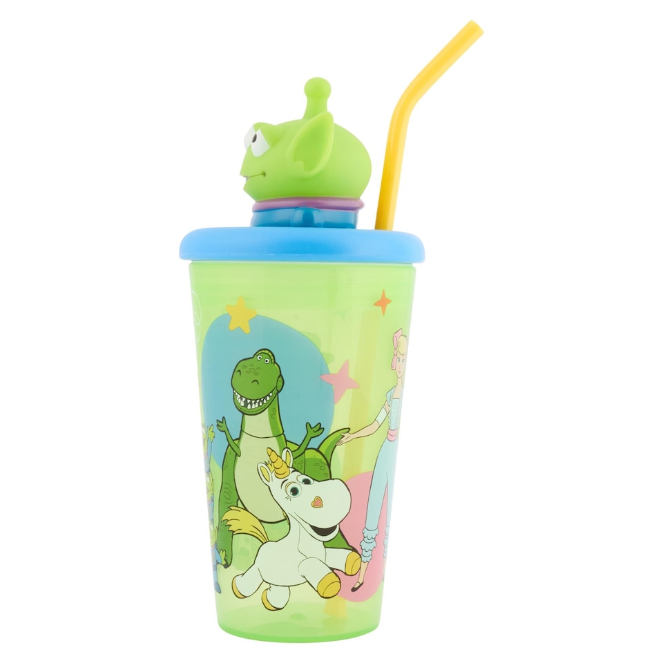 image 1 of Toy Story Kind 3D Head Water Bottle Tumbler 444ml