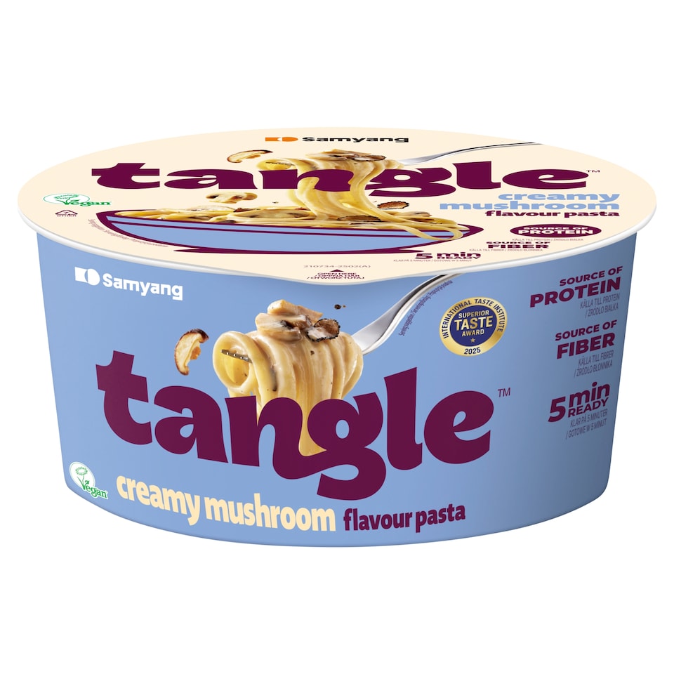 Tangle Creamy Mushroom Flavour Pasta Bowl 105g