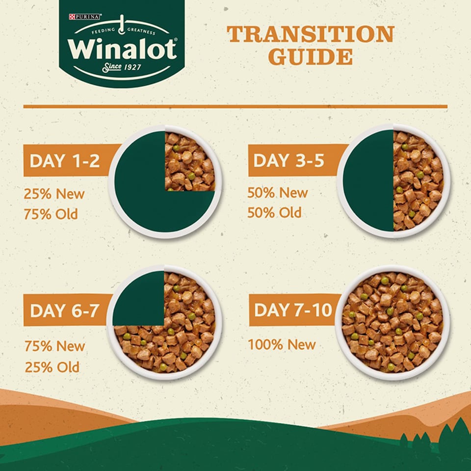 image 1 of Winalot Senior Wet Dog Food Pouches Meat Selection In Gravy 12X100g