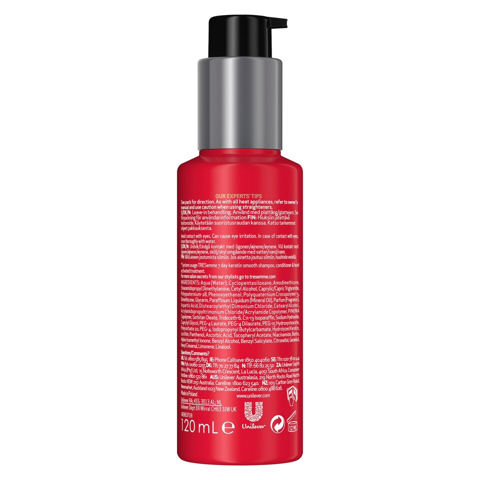 image 1 of Tresemme 7 Day Smooth Heat Treatment 120Ml