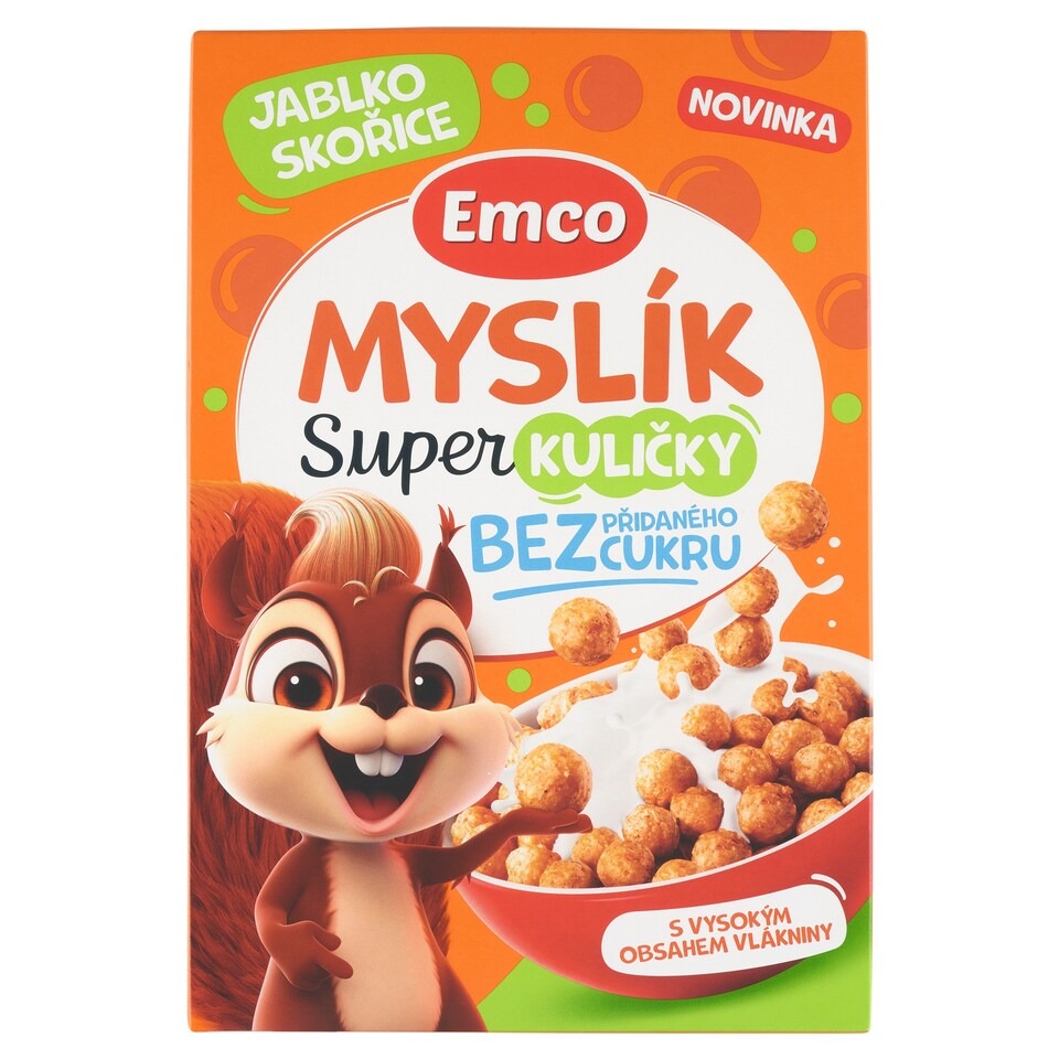 Obrázek 1 pro produkt Emco Myslík super kuličky jablko skořice 300g