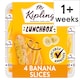 image 1 of Mr Kipling Banana Lunchbox Cake Slices 4 pack