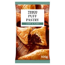 Tesco Puff Pastry 500G