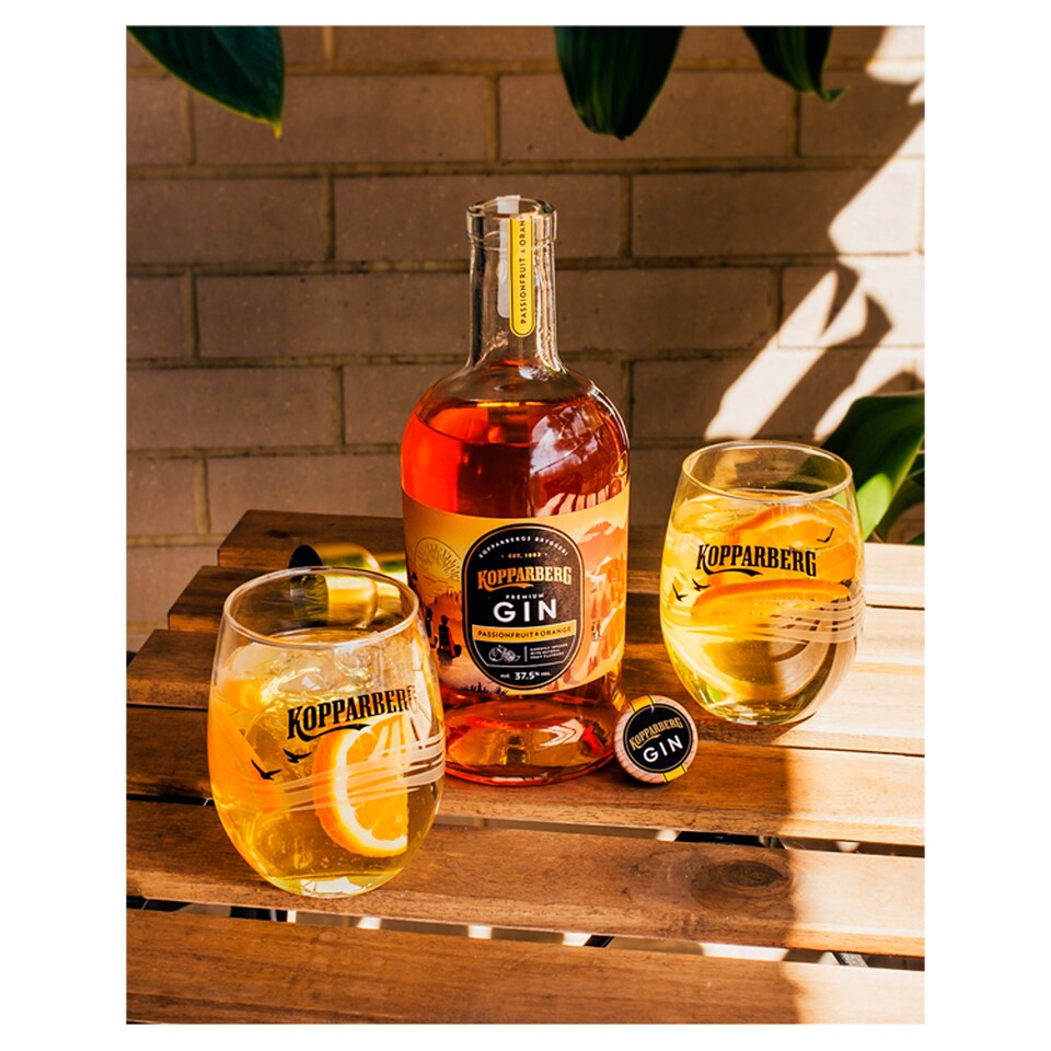 image 1 of Kopparberg Passion Fruit & Orange Gin 70Cl